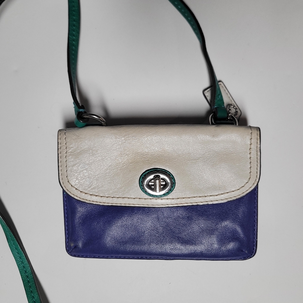 Coach Mini Leather Crossbody Bag
